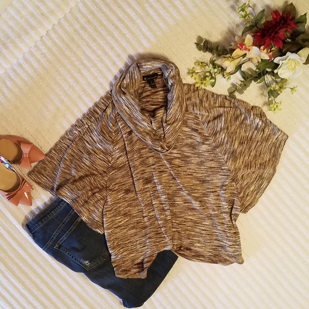 {INC-International Concepts} Gold Sweater